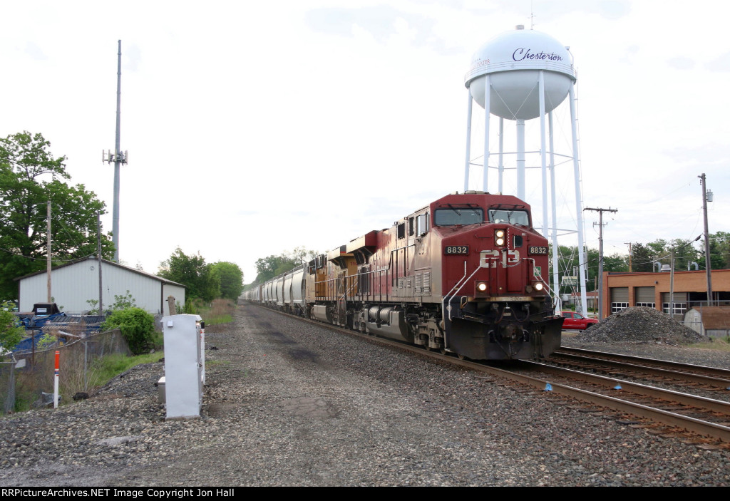 61X rolls west toward CP482